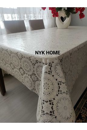 رومیزی بژ نایلون NYK HOME - کد 450631869