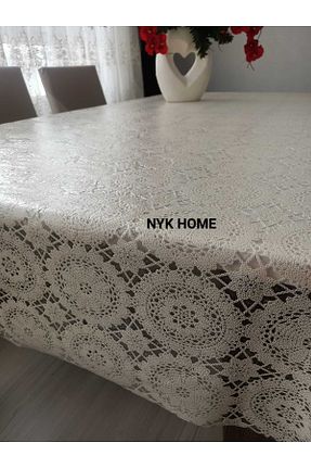 رومیزی بژ نایلون NYK HOME - کد 450631869