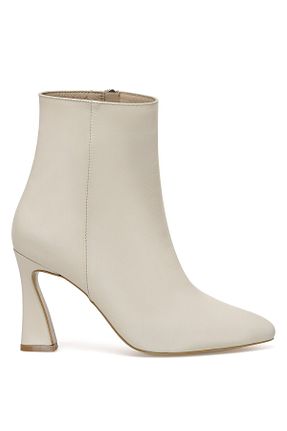 بوت / نیم بوت سفید زنانه چرم مصنوعی Nine West - کد 470691123