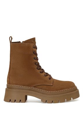 بوت / نیم بوت قهوه ای زنانه چرم مصنوعی Nine West - کد 470690763