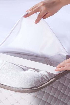 محافظ تشک سفید پنبه ای Kardelen - کد 82768002