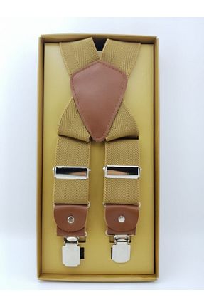 آویز شلوار طلائی زنانه چرم مصنوعی Elegans Giyim Aksesuar - کد 82850080