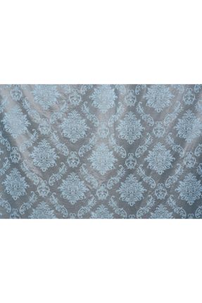 پرده زمینه آبی پلی استر AKÇA TEKSTİL - کد 70263115