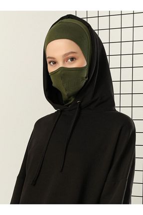 کلاه شنای حجاب خاکی زنانه Ecardin - کد 94458775