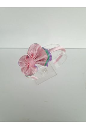 تاج صورتی بچه گانه مخمل kalben accessories - کد 469897971