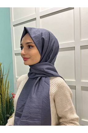 شال طوسی زنانه پلی استر Siyane - کد 471034406
