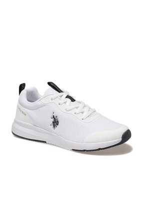 کفش اسنیکر سفید زنانه بند دار U.S. Polo Assn. - کد 246512515