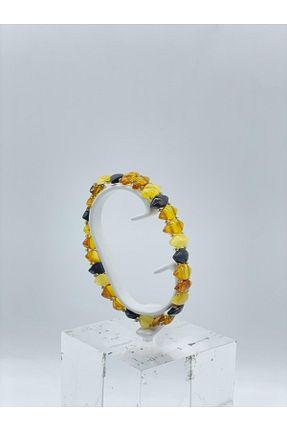 دستبند جواهر رنگی زنانه Amber Twins - کد 470916170