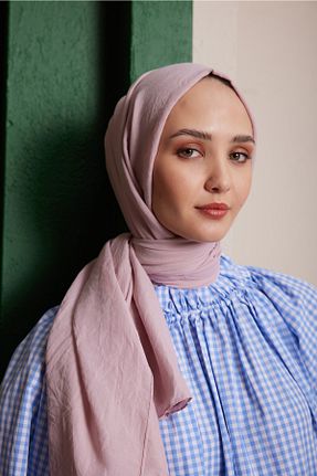 روسری صورتی پنبه ای Gülsoy - کد 471014331