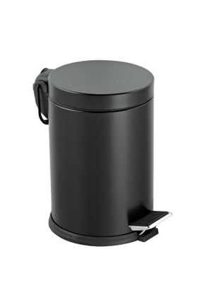 سطل زباله مشکی فولاد ( استیل ) 5 L کد 463041339