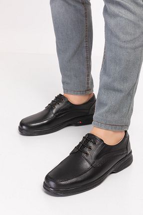 کفش کژوال مشکی مردانه چرم خالص Dia Comfort - کد 108886189