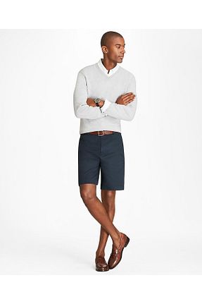 شلوارک و برمودا سرمه ای مردانه پارچه BROOKS BROTHERS - کد 37340961