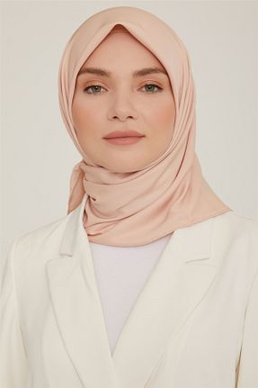 روسری خاکی پلی استر Armine - کد 368179526