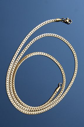 گردنبند استیل ( فولاد ) طلائی زنانه استیل (فولاد) Rua Jewelry - کد 429097578