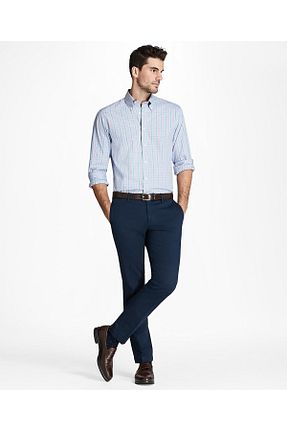 شلوار سرمه ای مردانه پارچه BROOKS BROTHERS - کد 6614139