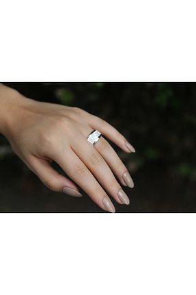 انگشتر نقره زنانه زیرکن Altuntaş Gold&Silver - کد 234656407