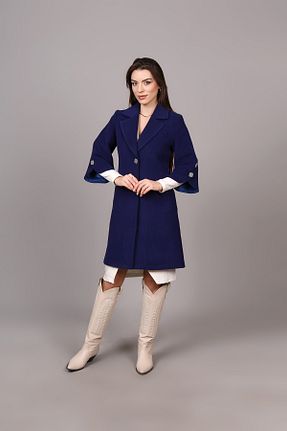 کت حجاب آبی زنانه رگولار Raheel Fashion - کد 445399195