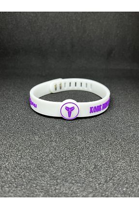 دستبند بسکتبال سفید PurpleJam - کد 136735587