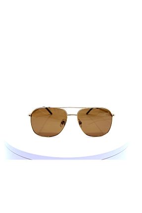عینک آفتابی طلائی زنانه پلاریزه Vintage Life Concept - کد 382948952