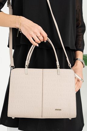 کیف دستی طوسی زنانه سایز متوسط Just Polo - کد 472267770