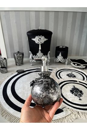 ست حمام مشکی سرامیک asra tasarım - کد 472523699
