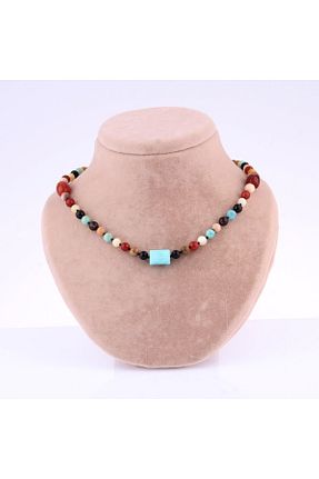 دستبند جواهر نارنجی زنانه سنگ طبیعی OSMANLI DOĞAL TAŞ - کد 91802227