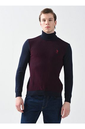 پلیور قرمز مردانه ساده U.S. Polo Assn. - کد 472821790