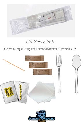 چنگال یکبار مصرف Özkan Ambalaj Temizlik - کد 472877187