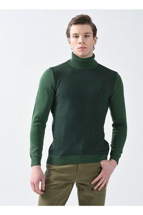 پلیور سبز مردانه ساده U.S. Polo Assn. - کد 472976700