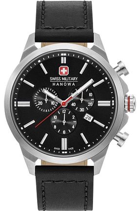 ساعت مچی مشکی مردانه 45 میلی متر Swiss Military - کد 473005818
