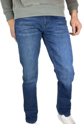 شلوار جین آبی مردانه فاق بلند جین کد 474180200