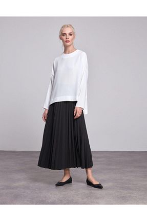دامن مشکی زنانه پلی استر Essah Moda - کد 49470133