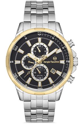 ساعت مچی مشکی مردانه 46-50 میلی متر Sergio Tacchini - کد 473461517