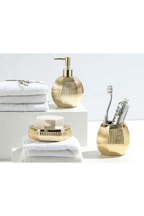 ست حمام طلائی سرامیک Madame Coco - کد 82829563