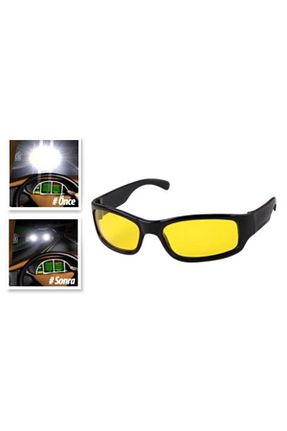 عینک آفتابی زرد زنانه Mantlettic - کد 83162026