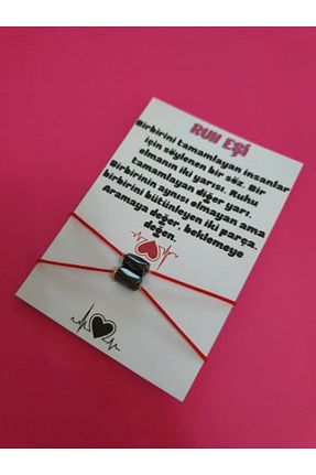 دستبند جواهر قرمز زنانه سنگ طبیعی GÜMÜŞTEL EL SANATLARI - کد 82832303