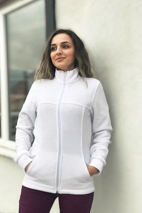 کت سفید زنانه رگولار CANDAŞ UNİFORM - کد 84126464