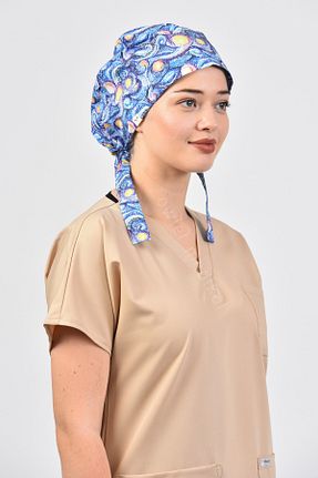 کلاه شنای حجاب آبی زنانه Owlet Medikal - کد 68520186