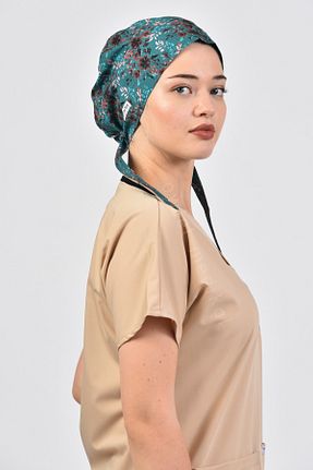 کلاه شنای حجاب سبز زنانه Owlet Medikal - کد 84493710