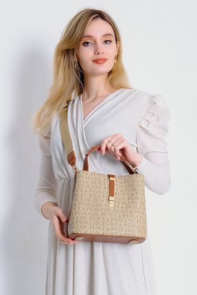 کیف دستی نباتی زنانه سایز متوسط Just Polo - کد 226289735