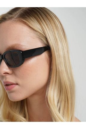 عینک آفتابی بنفش زنانه 46 UV400 استخوان سایه روشن کد 475005518