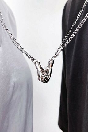 گردنبند جواهر زنانه فلزی KYLE XM - کد 303650503