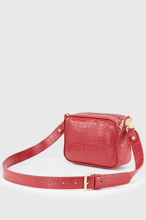 کیف دوشی قرمز زنانه چرم مصنوعی Housebags - کد 473371584