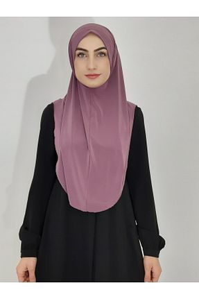 روسری بنفش ساده erasra class - کد 474999336