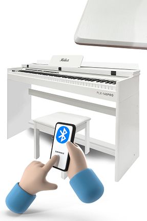 پیانو سفید Midex - کد 251827791