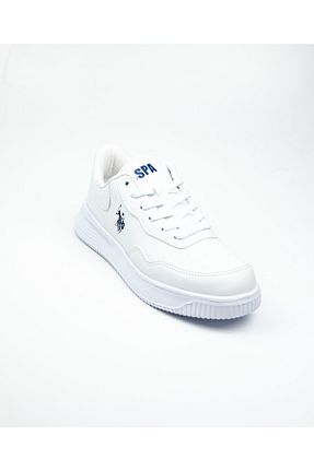 کفش اسنیکر سفید زنانه بند دار U.S. Polo Assn. - کد 474683165