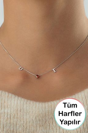 گردنبند نقره سفید زنانه 925 عیار Lieza - کد 194222546