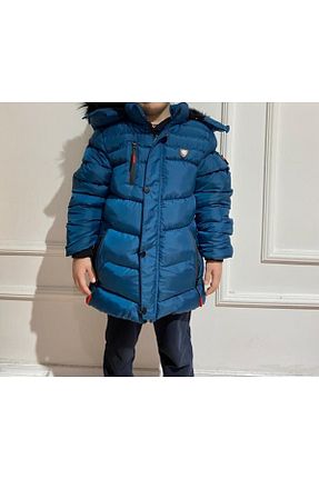 کاپشن آبی بچه گانه رگولار nacar çarşı - کد 475234909