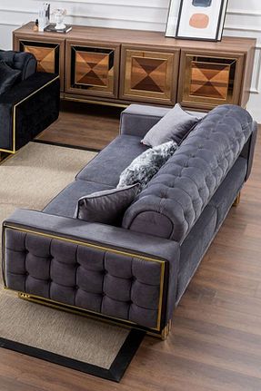 کاناپه طوسی Mekanizmalı Eymense - کد 332432983