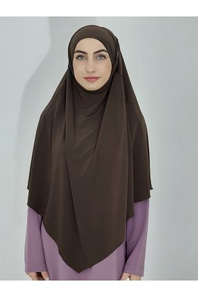 روسری قهوه ای پنبه ای Genel Markalar - کد 475020413